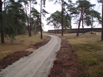Toezicht aanleg wandelpad Park Hoge Veluwe 